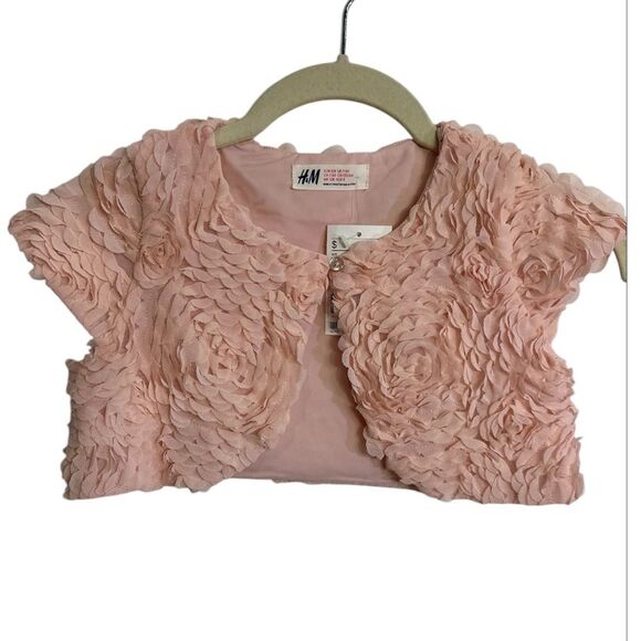 H&M Flower Cardigan Size 7-8 - Picture 2 of 12